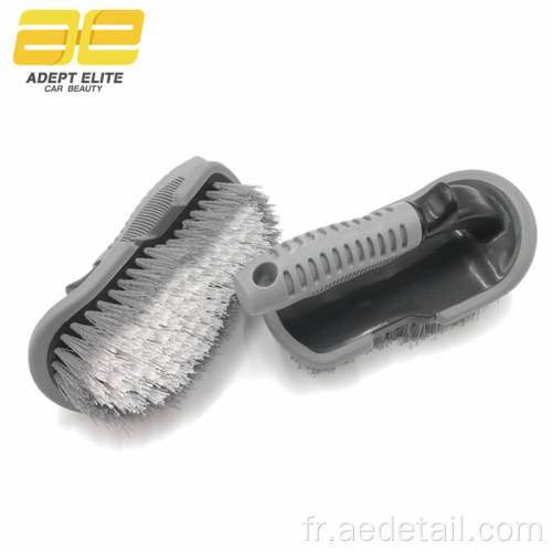 Brosse de brosse de nettoyeur de roue de voiture